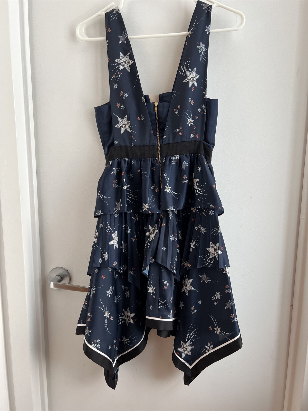 silk mini dress strapless Strapless Bow Back Silk Faille Mini Dress