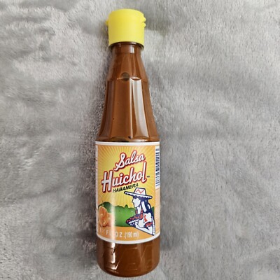 Salsa Huichol Habanera Hot Sauce 6 1/2 Fl. Oz (190 ml)