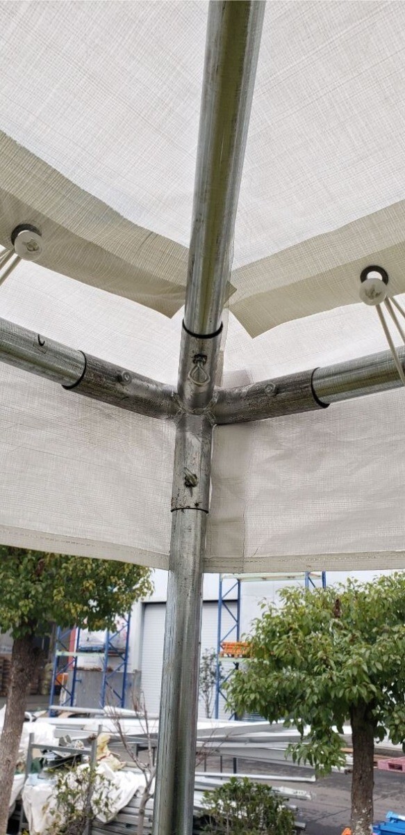 Commercial 20x30 Frame Tent w Sidewalls White Water Resistant Canopy Event Party