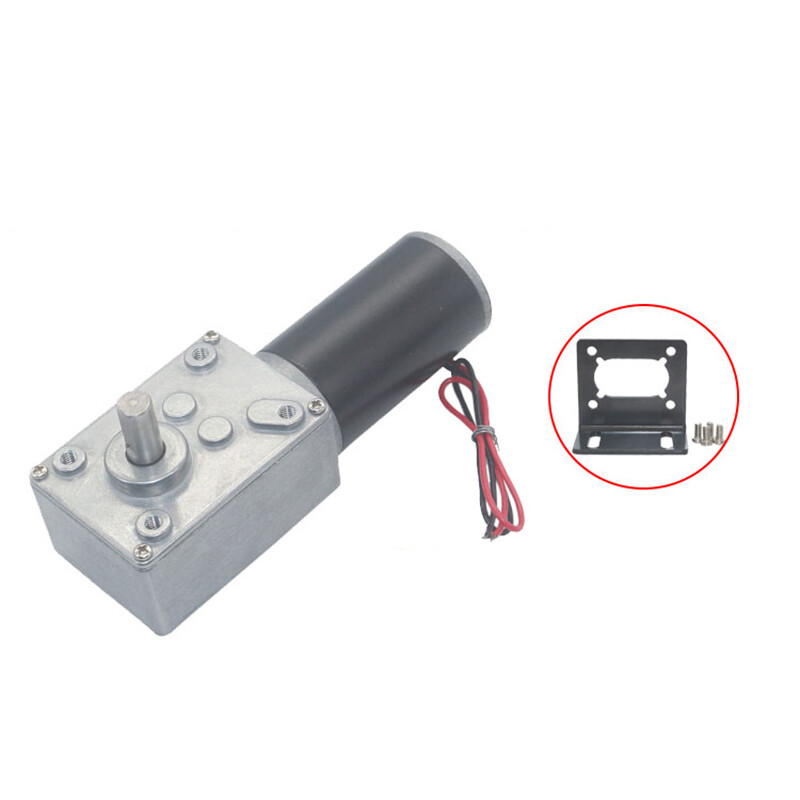 DC12V 24V 5840-31ZY Large Torque Metal Turbo Worm Gearbox Reduction Gear Motor