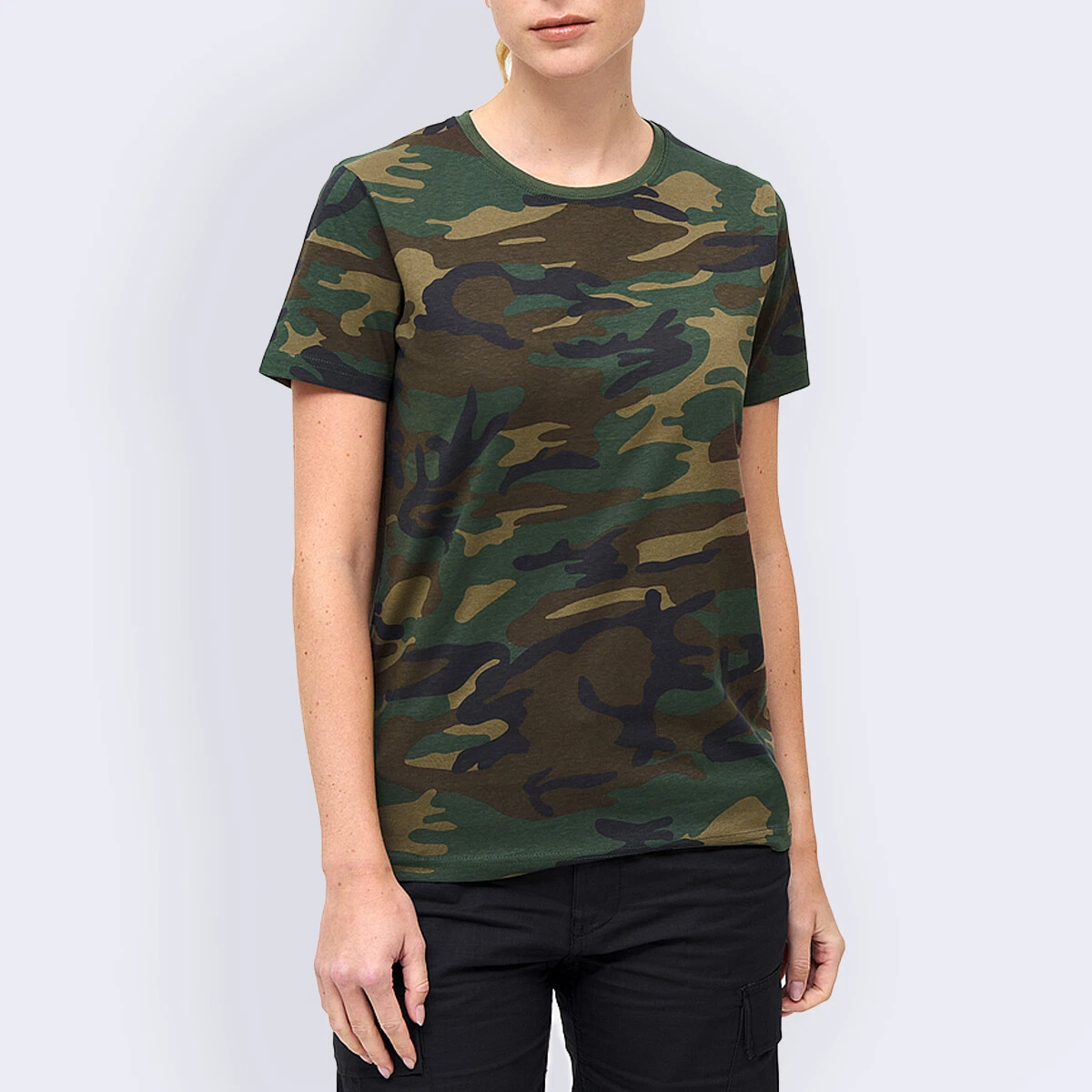 camo ladies t shirt