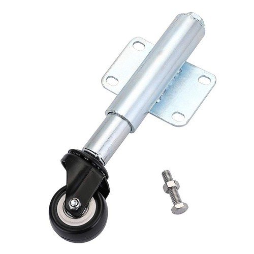 2" Spring Loaded Gate Caster, Retractable 2-1/2" Swivel Gate Caster Wheel for... - Picture 4 of 8