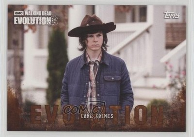 2017 Topps The Walking Dead Evolution Brown Carl Grimes #12 6ki