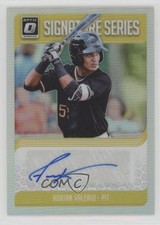 2018 Panini Donruss Optic Signature Series Adrian Valerio #SS-AV Auto 0g4