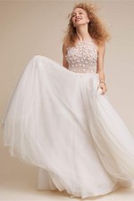 Bhldn Floating On Air Wedding Dress NEW SIZE 14 1400 RETIRED STYLE