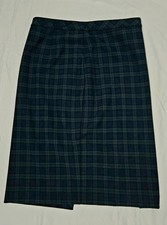 Banana Republic, Glen Plaid, Preppy, Highland Chic, Pencil Skirt, Size 10,