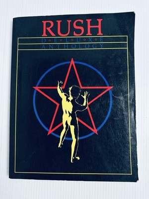 Rush Deluxe Anthology Songbook Piano Guitar Vocal Sheet Music Rock Band Edition