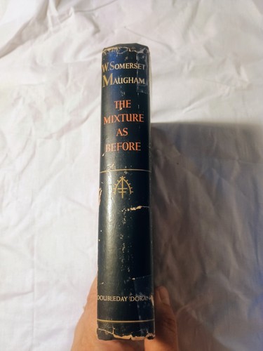 The Mixture As Before W Somerset Maugham 1940 Vintage HCDJ - Foto 3 di 20