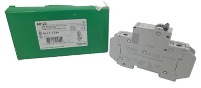 Neu Schneider Electric Multi 9 C60 Miniatur Schutzschalter 60122 1P D 4A 240V