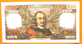 BILLET FRANCE 100 Frs CORNEILLE du ( D.5 101967.D) F 65/18 TB