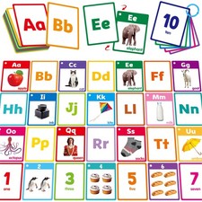 Alphabet  Number Flashcards, 36 5.31 inches x 5.51 x 0.04