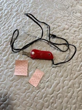 Vintage Snippy The Fish Child Safety Electric Scissors -CLEAN & WORKING