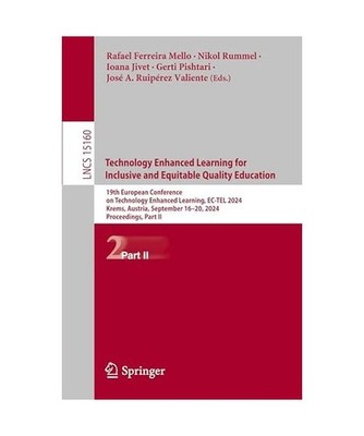 Technology Enhanced Learning for Inclusive and Equitable Quality Education: 19th