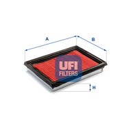 UFI Luftfilter Filtereinsatz FüR Nissan Juke 1.6 1.2 Dig-T Pulsar SchräGheck