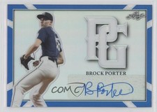2021 Leaf Perfect Game National Showcase Metal 11/15 Brock Porter Auto 0t1f