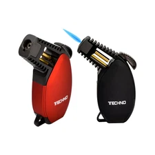 Techno Torch 1 Torch Angle Torch Rubber | 9 Count Display Box | Refillable Jet F