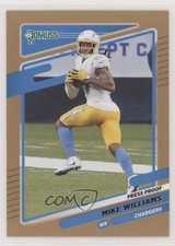 2021 Panini Donruss Press Proof Bronze Mike Williams #76 4a0