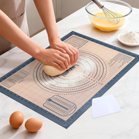 Dicke Antihafte Backmatte 40×50 Cm Rutschfeste Silikon Backunterlage, Teigmatte