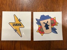 Dutch Bros Temporary Tattoos Sheet June 2024 Rebel Lightning Bolt Rose Cup New
