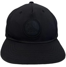 Adidas OG Logo Emblem Affiliate II Black Classic Color Look Snapback