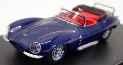 IXO Models Maßstab 1:43 Modellauto PRD534 - 1957 Jaguar XK SS - dunkelblau