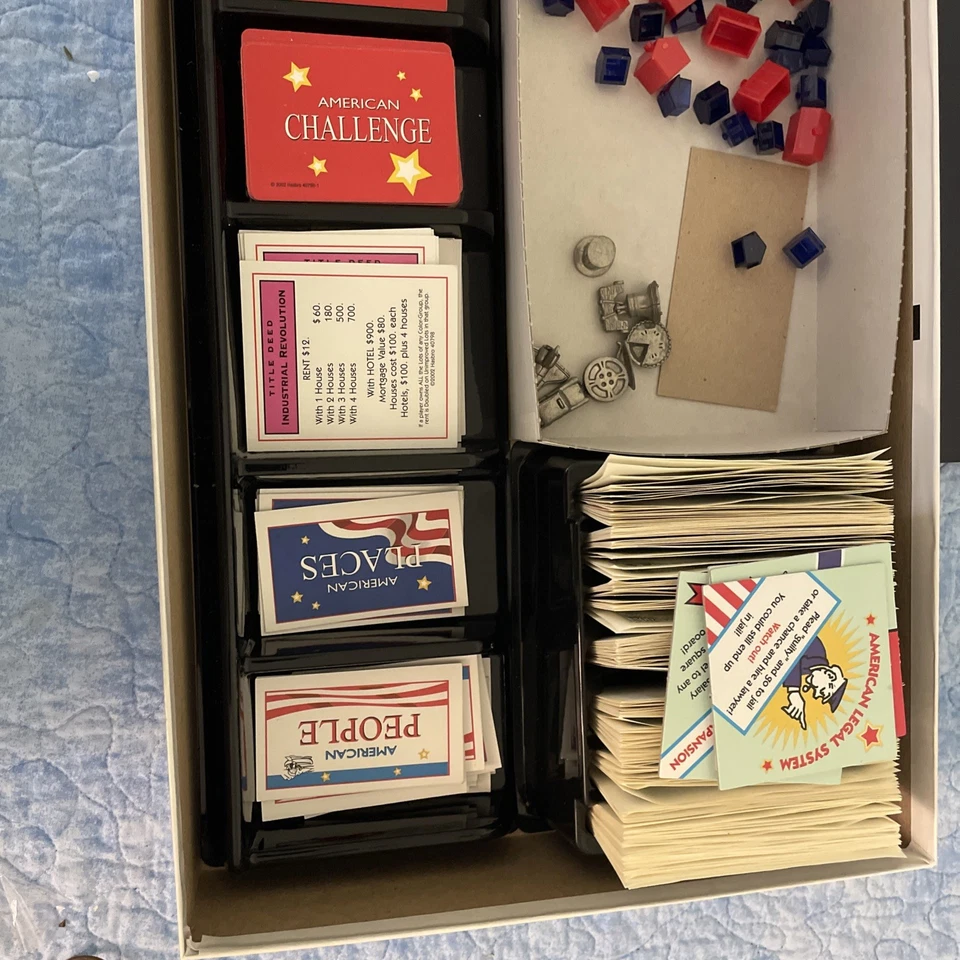 Monopoly The America Special Edition COMPLETE Parker Brothers 2002 USA - Image 4 of 4