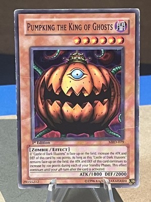 Yu-Gi-Oh! Pumpking The King Of Ghosts 1st First Edition #MRD-079