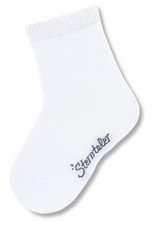 S&ouml;ckchen M&auml;dchen Socken Wei&szlig; Gr. 26 EU Sterntaler Baumwolle Uni