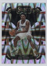 2023-24 Panini Select Concourse Tectonic Prizm Kobe Brown #79 1hw1