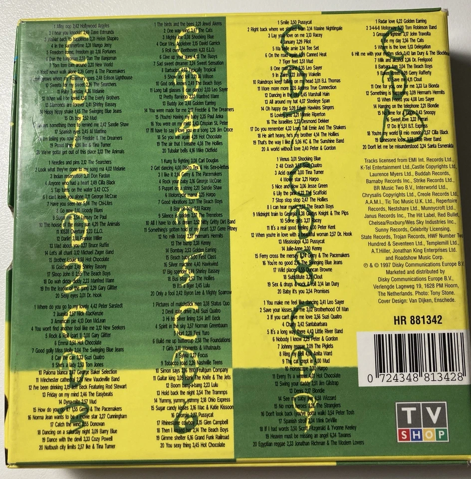 CD-Box 10 CDs Mega Beat Box 200 Original Hits - Bild 4 von 4