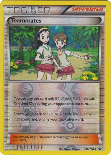 Near Mint x 1 Teammates - 141/160 - Uncommon - Reverse Holo Primal Clash