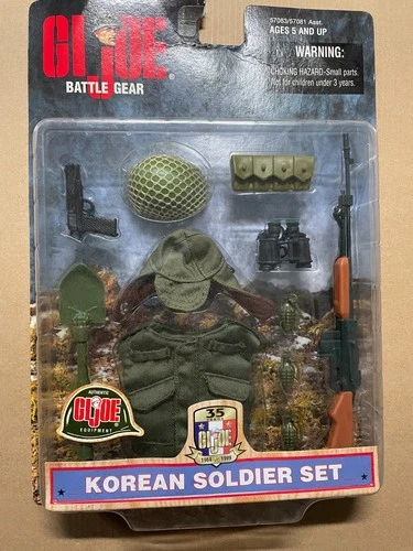 gi joe accessories 12 inch  Korean Set