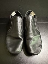 Jazz Hlp Hop Slip-On Dance Shoes - Black Girls Size 6.5AM