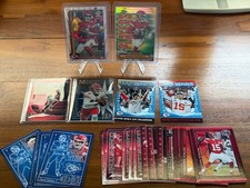 Patrick Mahomes 2025 Topps Chrome Raywave Power Players Refractor + Panini Lot