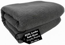 Extra Large Super Jumbo Bath Sheet 150x200cm Egyptian Cotton Soft XXL Bath Sheet