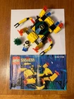 Vtg LEGO 6145: Aquazone - Crystal Crawler w Aquanaut 2 fig. & instruction manual