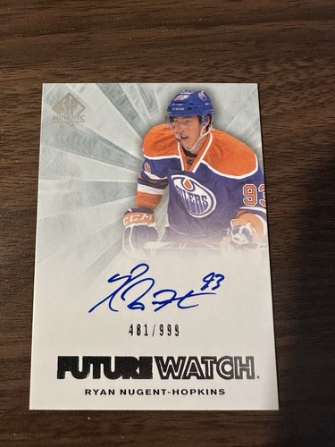 Ryan Nugent Hopkins [Autograph] #248 2011 SP Authentic card