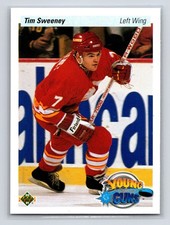 1990-91 Upper Deck - Tim Sweeney #531 Calgary Flames Hockey Card