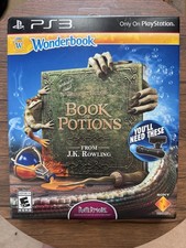 Wonderbook Book of Potions Harry Potter  Playstation 3 PS3 New Factory Sealed