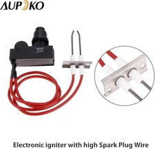 Double Ignition Kit Electronic Igniter, Propane Gas Grill Igniters with Double I