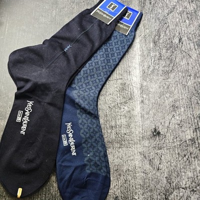 YSL Socken Yves Saint Laurent 2 Pair Of Socks (B1-259