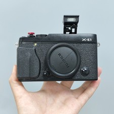 Fujifilm X-E1 16.3MP Mirrorless Digital Camera Body Black English Language