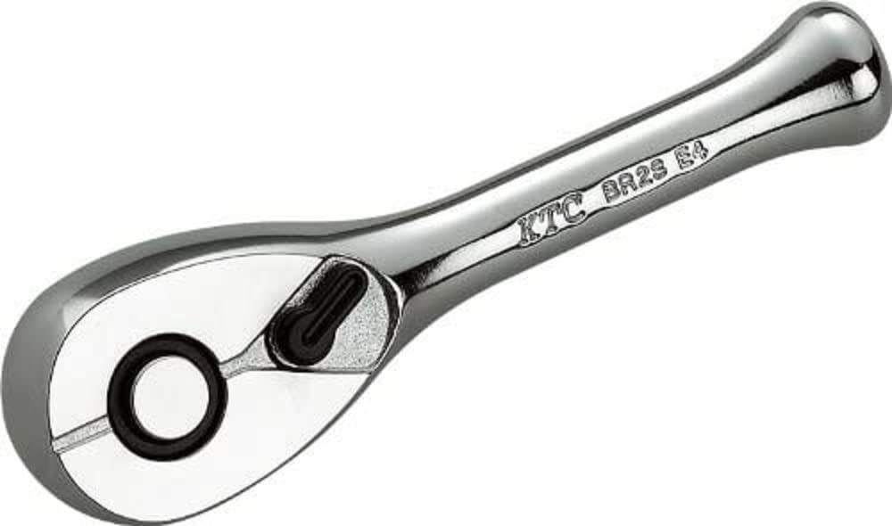 KTC KTC-BR2S 1/4"sq. Short Ratchet Handle 80mm Long