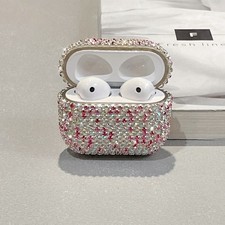 For Apple AirPods 4 3 2 1 Pro Luxury Bling Diamond Wireless Earphone Case Cover