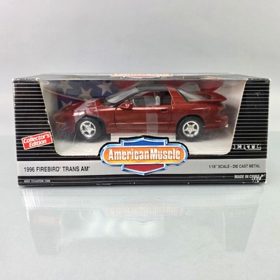 ERTL American Muscle 1996 Firebird Trans Am Maroon 1/18 Diecast