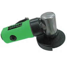 Speedaire 10D232 Angle Angle Grinder, 1/4 In Npt Female Air Inlet, Light Duty,