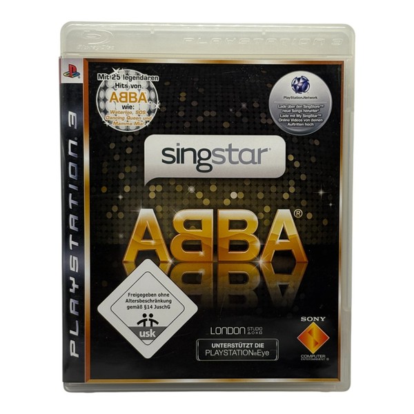 Singstar Abba (Sony Playstation 3) PS3 Guter Zustand Mit Anleitung-image