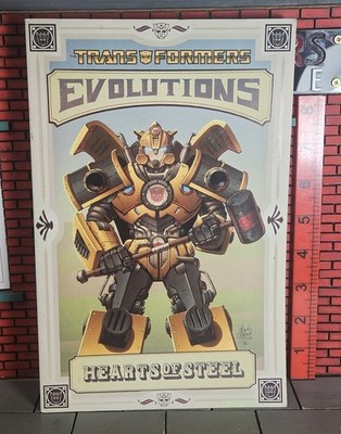 Graphic Novel Softcover Paperback TPB - Transformers Evolutions Hearts of Steel