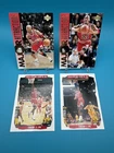 MICHAEL JORDAN LOT OF (4x) CARDS -  (Group #4) MAJOR ATTRACTIONS & VICTORY TOUR