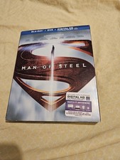 Man of Steel Blu-ray Sealed In Box with Sleeve Brand New